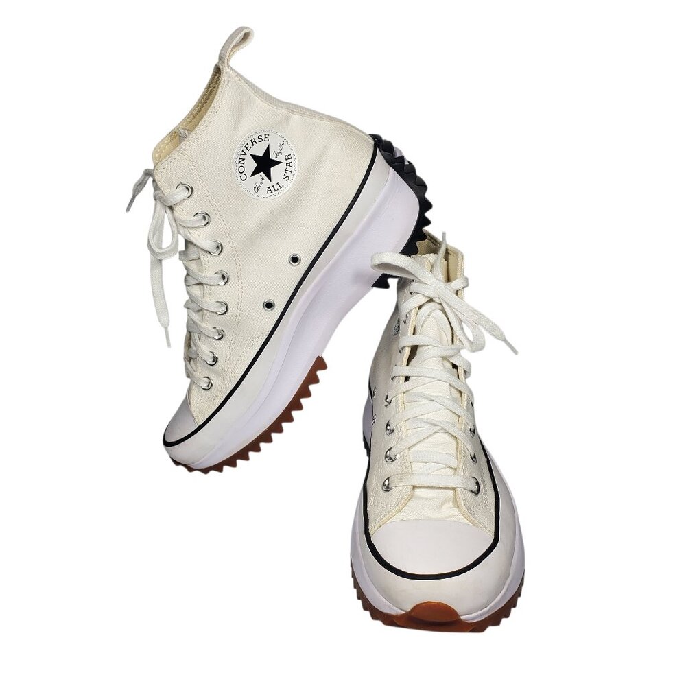 Converse Run Star Hike Platform Canvas Shoes Hi-Tops Mens 8.5/Womens 10